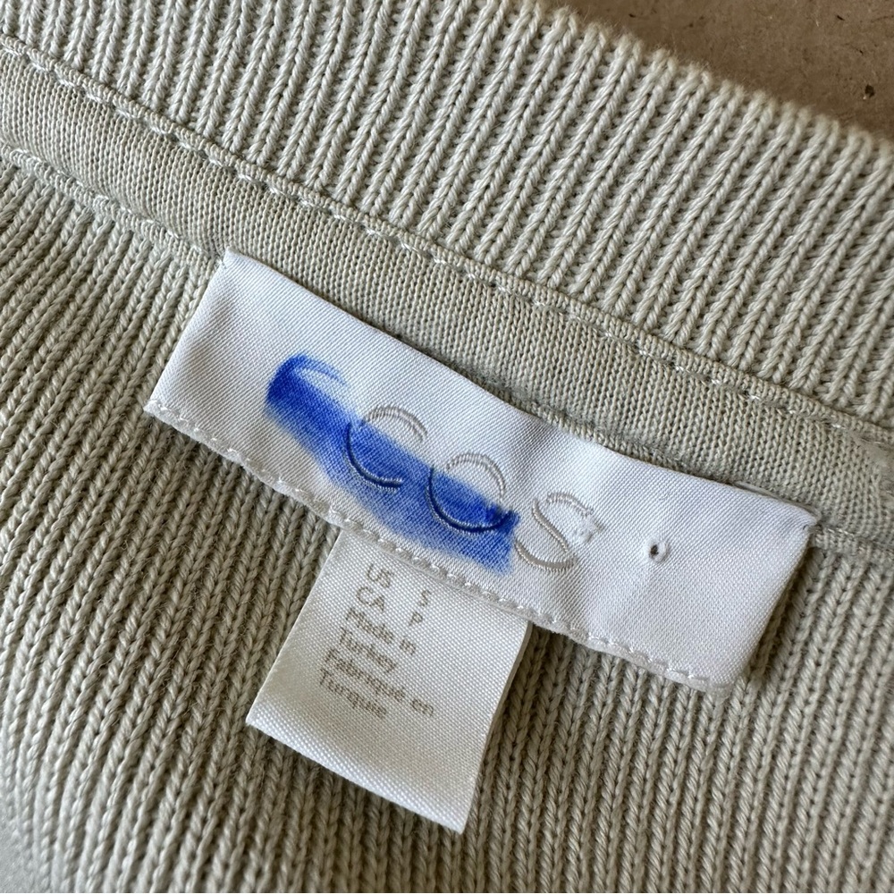 COS Men's Ribbed Sweatshirt - Picture 5 of 7